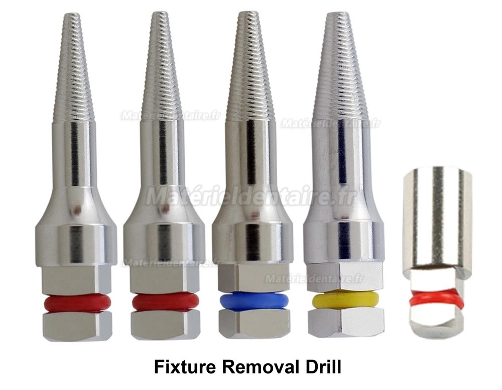 Kit complet d'extraction implants et vis implantaires MCT FSRK-02 - Extracteur de guide de forage Kit complet d'extraction implants et vis implantaires MCT FSRK-02 - Extracteur de guide de forage